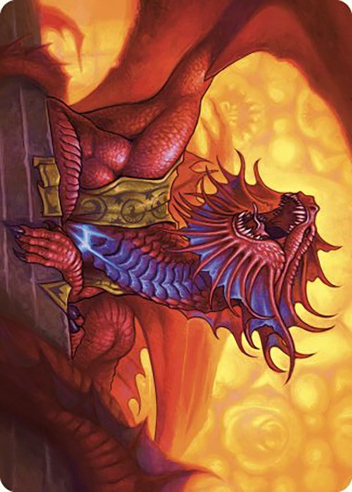 Niv-Mizzet, Guildpact Art Card (44/49) [Murders at Karlov Manor Art Series] | Galactic Gamez