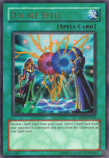 Double Spell [DR1-EN161] Ultra Rare | Galactic Gamez