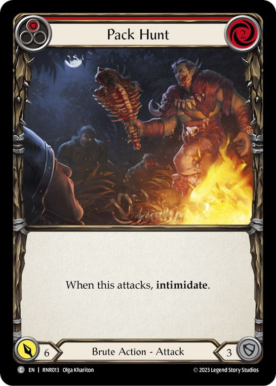 Pack Hunt (Red) [RNR013] (Rhinar Hero Deck) | Galactic Gamez