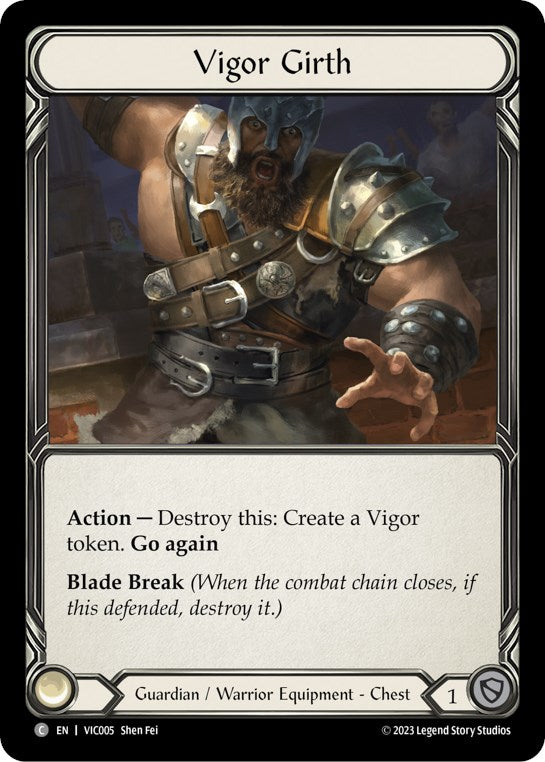 Vigor Girth [VIC005] (Heavy Hitters Victor Blitz Deck) | Galactic Gamez