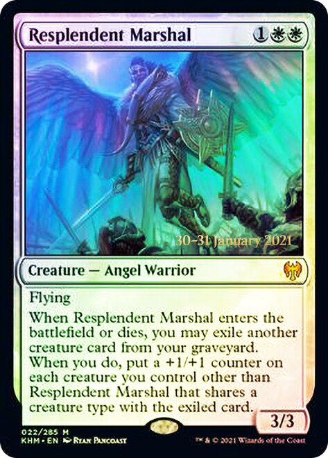 Resplendent Marshal  [Kaldheim Prerelease Promos] | Galactic Gamez