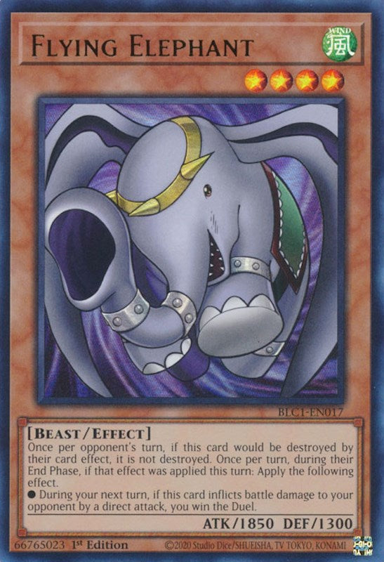 Flying Elephant [BLC1-EN017] Ultra Rare | Galactic Gamez