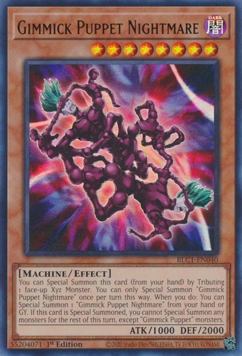 Gimmick Puppet Nightmare [BLC1-EN040] Ultra Rare | Galactic Gamez