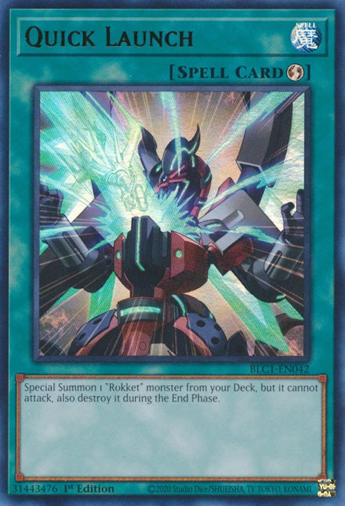 Quick Launch [BLC1-EN042] Ultra Rare | Galactic Gamez