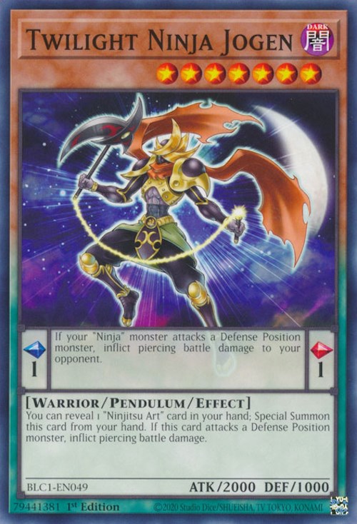 Twilight Ninja Jogen [BLC1-EN049] Common | Galactic Gamez