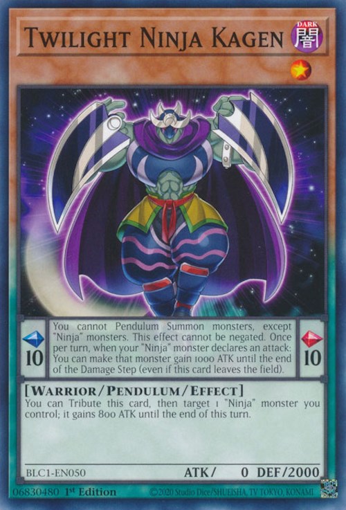 Twilight Ninja Kagen [BLC1-EN050] Common | Galactic Gamez