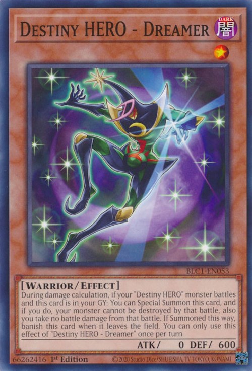 Destiny HERO - Dreamer [BLC1-EN053] Common | Galactic Gamez