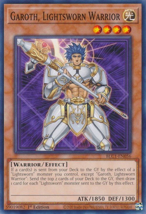 Garoth, Lightsworn Warrior [BLC1-EN056] Common | Galactic Gamez