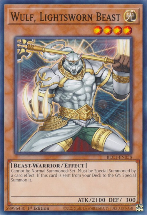 Wulf, Lightsworn Beast [BLC1-EN058] Common | Galactic Gamez