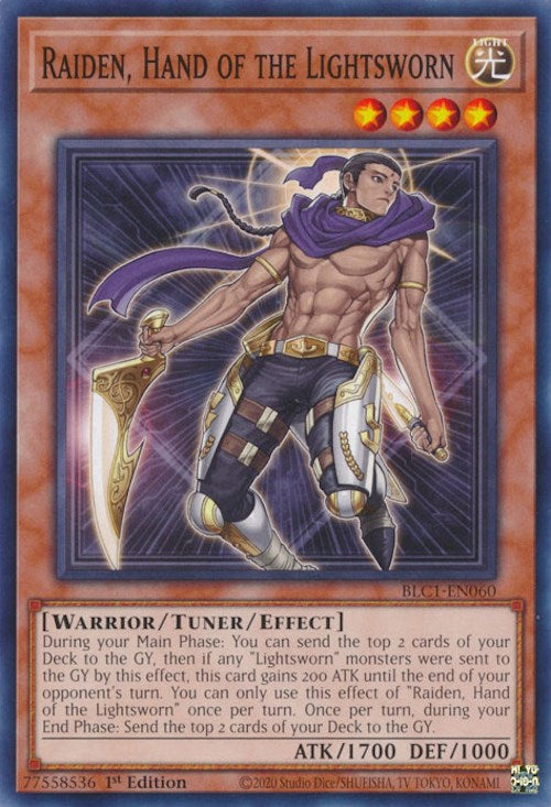 Raiden, Hand of the Lightsworn [BLC1-EN060] Common | Galactic Gamez