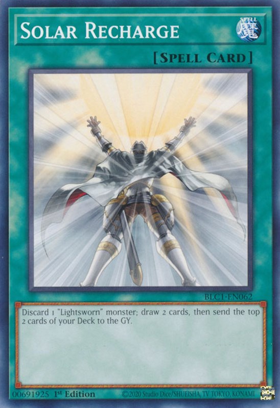 Solar Recharge [BLC1-EN062] Common | Galactic Gamez