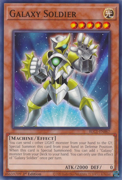 Galaxy Soldier [BLC1-EN067] Common | Galactic Gamez