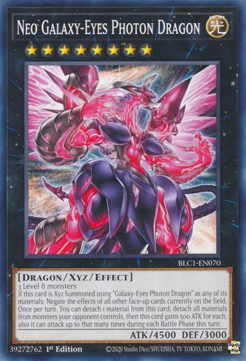 Neo Galaxy-Eyes Photon Dragon [BLC1-EN070] Common | Galactic Gamez