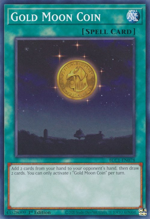 Gold Moon Coin [BLC1-EN078] Common | Galactic Gamez