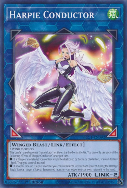 Harpie Conductor [BLC1-EN093] Common | Galactic Gamez