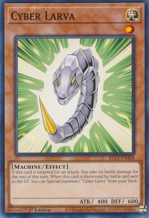 Cyber Larva [BLC1-EN108] Common | Galactic Gamez