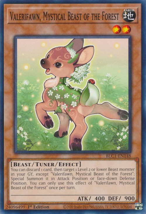 Valerifawn, Mystical Beast of the Forest [BLC1-EN148] Common | Galactic Gamez