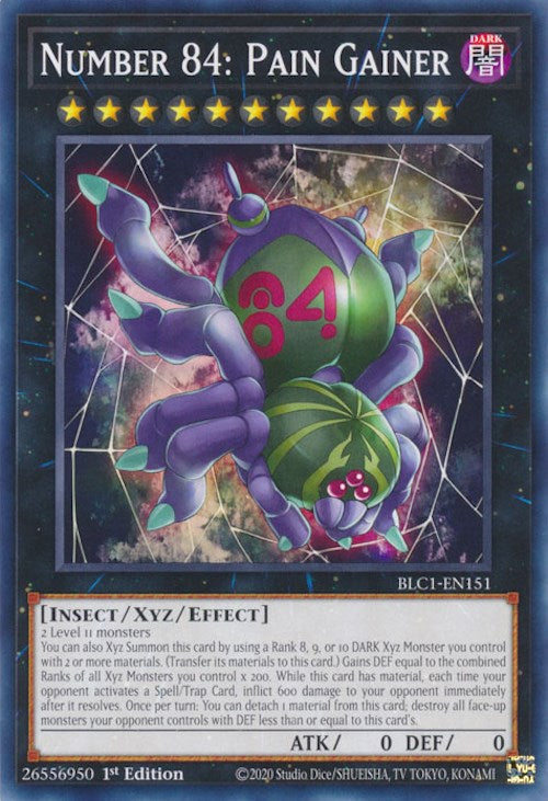 Number 84: Pain Gainer [BLC1-EN151] Common | Galactic Gamez