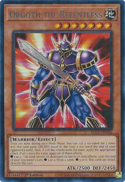 Orgoth the Relentless (Silver) [BLC1-EN016] Ultra Rare | Galactic Gamez