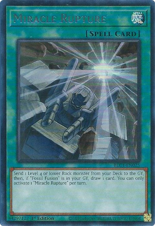 Miracle Rupture (Silver) [BLC1-EN025] Ultra Rare | Galactic Gamez