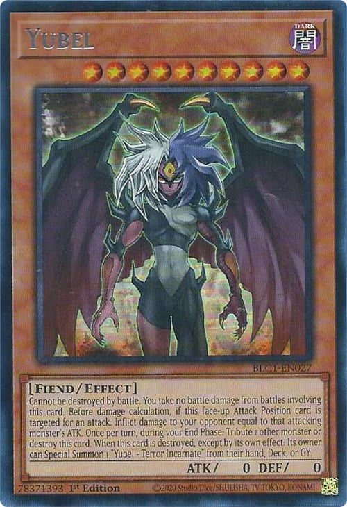 Yubel (Silver) [BLC1-EN027] Ultra Rare | Galactic Gamez