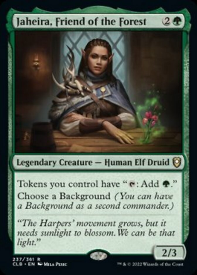 Jaheira, Friend of the Forest [Commander Legends: Battle for Baldur's Gate] | Galactic Gamez