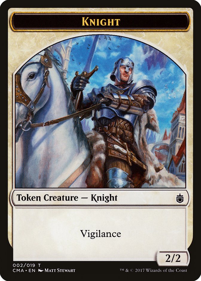 Knight [Commander Anthology Tokens] | Galactic Gamez