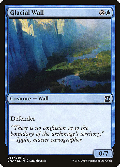 Glacial Wall [Eternal Masters] | Galactic Gamez