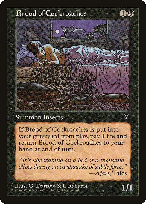 Brood of Cockroaches [Visions] | Galactic Gamez