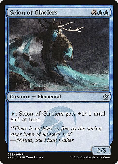 Scion of Glaciers [Khans of Tarkir] | Galactic Gamez