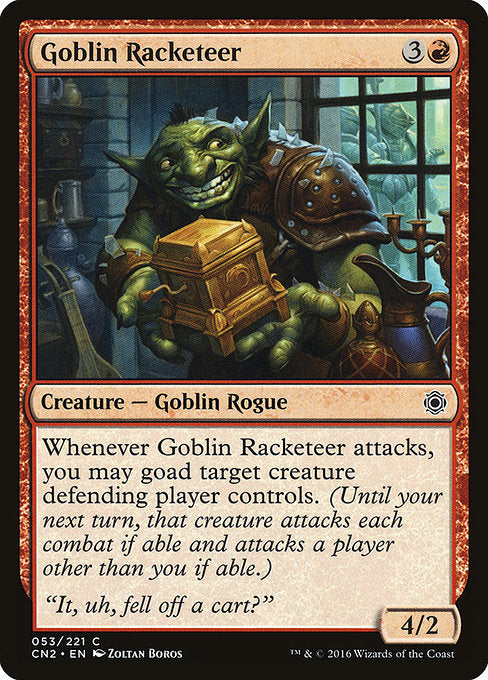 Goblin Racketeer [Conspiracy: Take the Crown] | Galactic Gamez