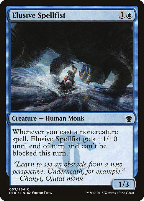 Elusive Spellfist [Dragons of Tarkir] | Galactic Gamez