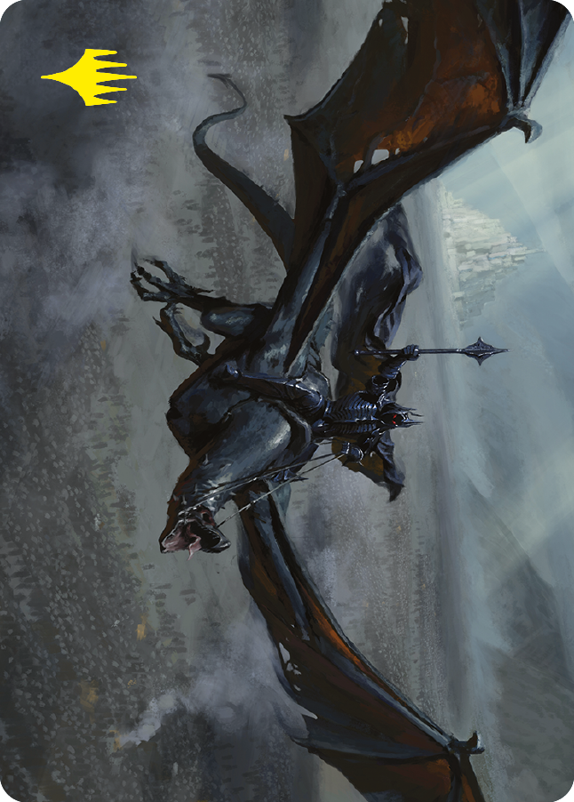 Lord of the Nazgul Art Card (Gold-Stamped Signature) [The Lord of the Rings: Tales of Middle-earth Art Series] | Galactic Gamez