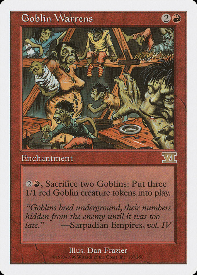 Goblin Warrens [Classic Sixth Edition] | Galactic Gamez