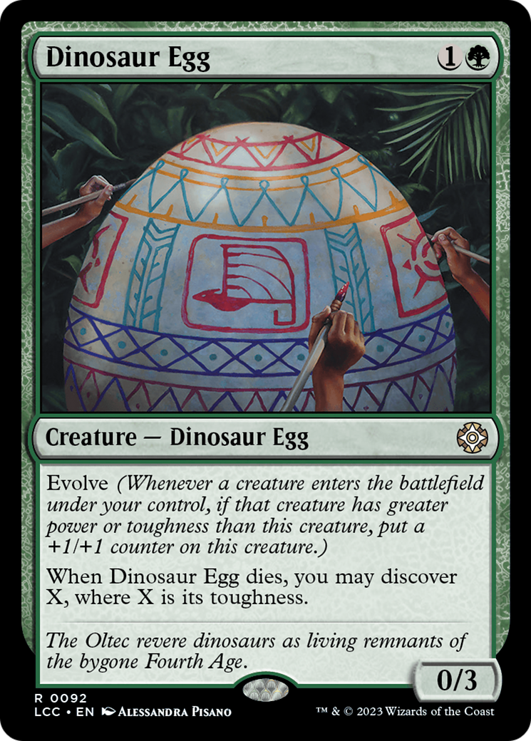 Dinosaur Egg [The Lost Caverns of Ixalan Commander] | Galactic Gamez