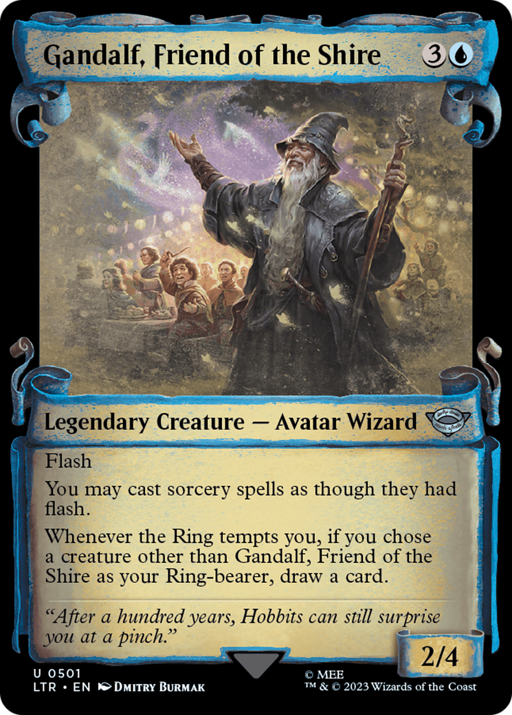 Gandalf, Friend of the Shire [The Lord of the Rings: Tales of Middle-Earth Showcase Scrolls] | Galactic Gamez