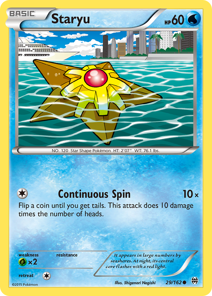 Staryu (29/162) [XY: BREAKthrough] | Galactic Gamez