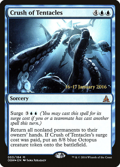 Crush of Tentacles [Oath of the Gatewatch Promos] | Galactic Gamez