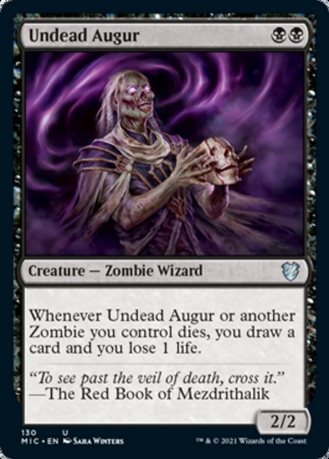 Undead Augur [Innistrad: Midnight Hunt Commander] | Galactic Gamez