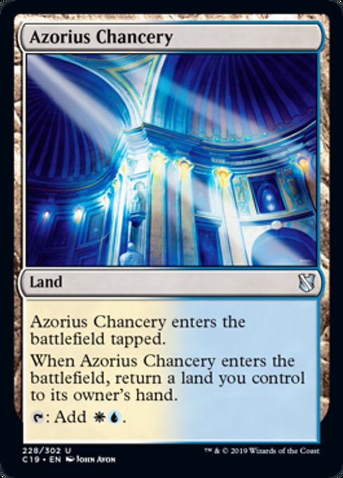 Azorius Chancery [Commander 2019] | Galactic Gamez