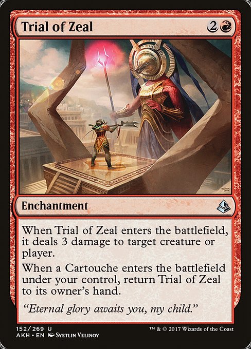 Trial of Zeal [Amonkhet] | Galactic Gamez