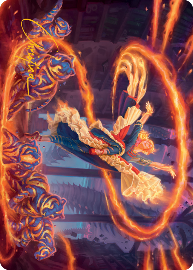 Joyful Stormsculptor Art Card (Gold-Stamped Signature) [March of the Machine Art Series] | Galactic Gamez