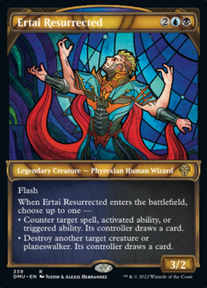 Ertai Resurrected (Showcase Textured) [Dominaria United] | Galactic Gamez