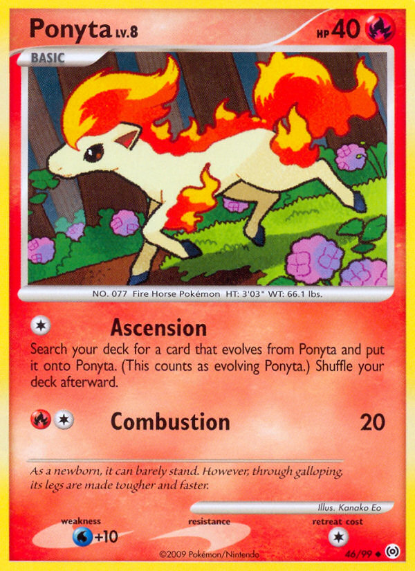 Ponyta (46/99) [Platinum: Arceus] | Galactic Gamez