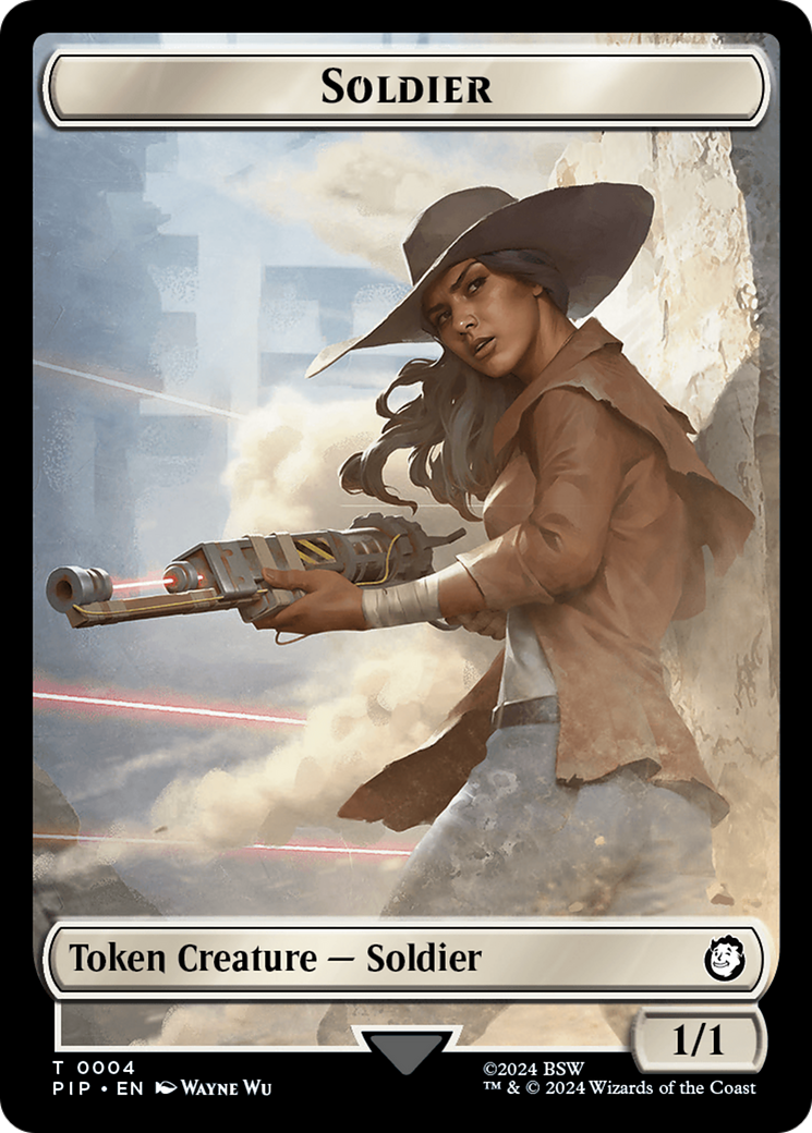 Energy Reserve // Soldier (0004) Double-Sided Token [Fallout Tokens] | Galactic Gamez