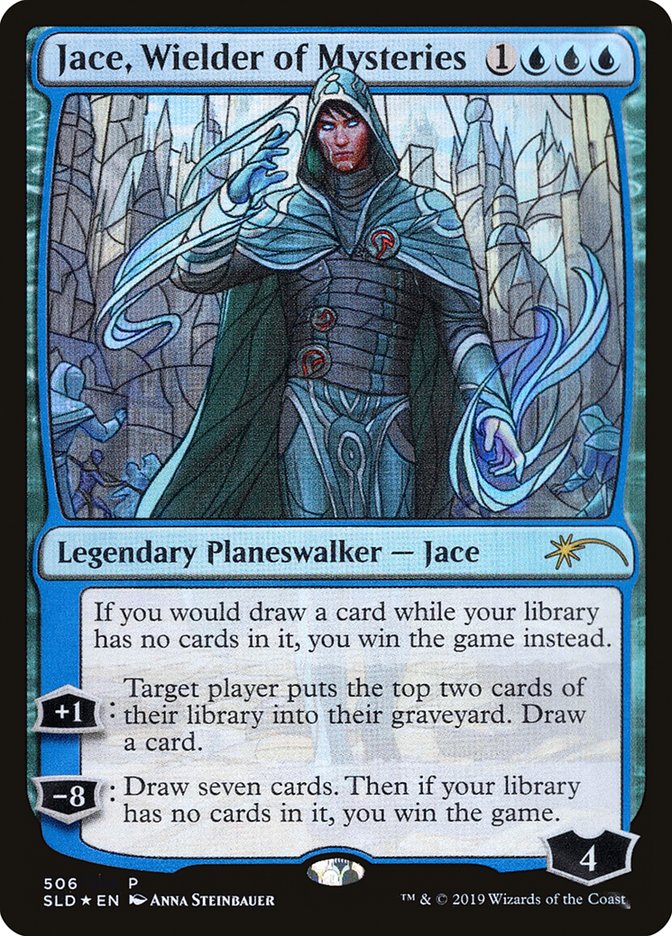 Jace, Wielder of Mysteries (Stained Glass) [Secret Lair Drop Promos] | Galactic Gamez