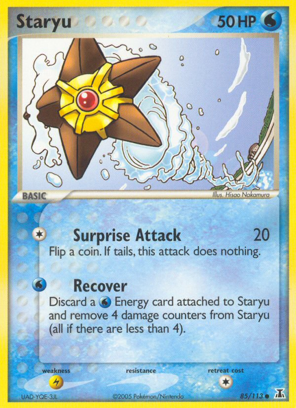 Staryu (85/113) [EX: Delta Species] | Galactic Gamez