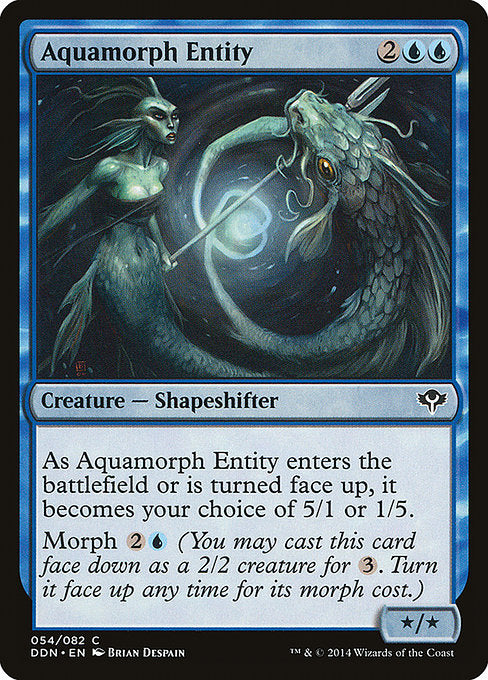 Aquamorph Entity [Duel Decks: Speed vs. Cunning] | Galactic Gamez
