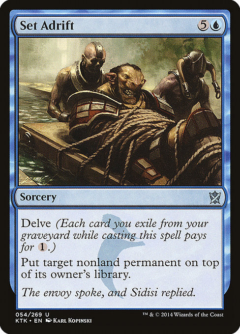 Set Adrift [Khans of Tarkir] | Galactic Gamez