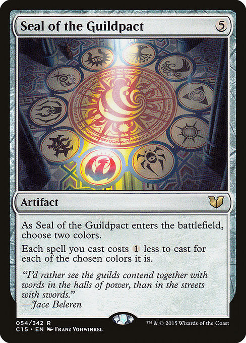 Seal of the Guildpact [Commander 2015] | Galactic Gamez